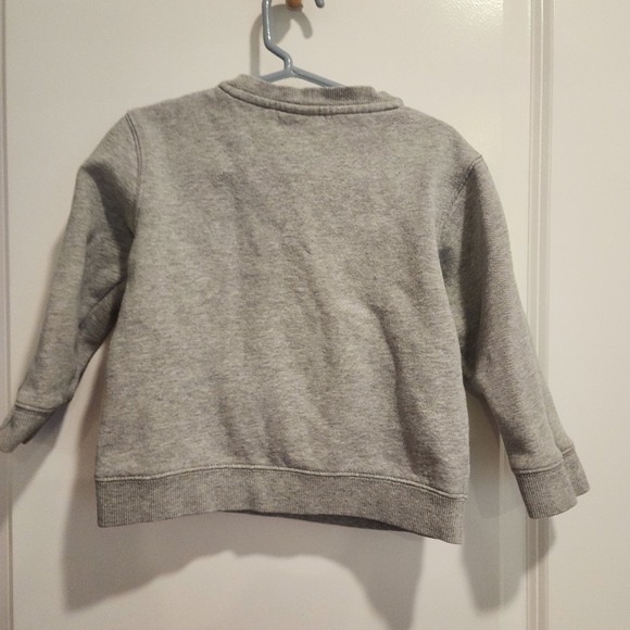 Boys 3T Sweatshirt Crew Neck Long Sleeve Gray Soccer Ball Top FIFA Football - Picture 4 of 16